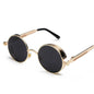Round Frame Metal Sunglasses