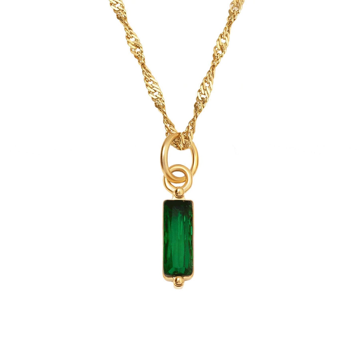 Color Twelve Birthstone Necklace