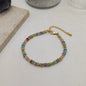 Colorful Natural Shell Hand-Woven Beaded Bracelet