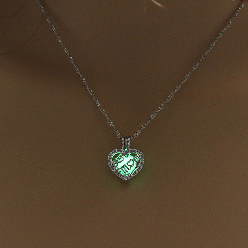 Best Mom Glow-in-the-Dark Necklace