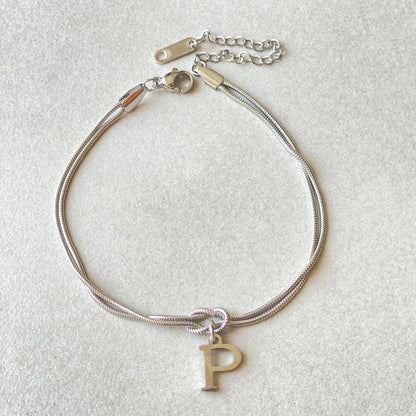 A-Z Love Knot Bracelets