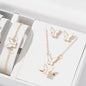 Butterfly Jewellery Set 5Pcs