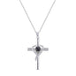 Love Cross Pendant  Projection Necklace Pendant  - I Love You Memorial Jewellery