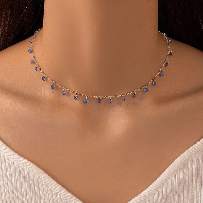 Retro Elegant Irregular Pendants Necklace