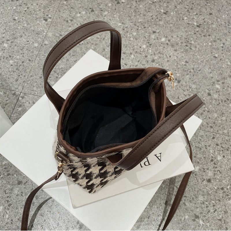 Shoulder Bag Checkerboard Handbag