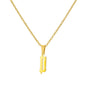 Funky A-Z Letter Pendant Necklace