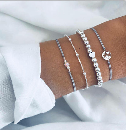 Love Map Bracelet Set
