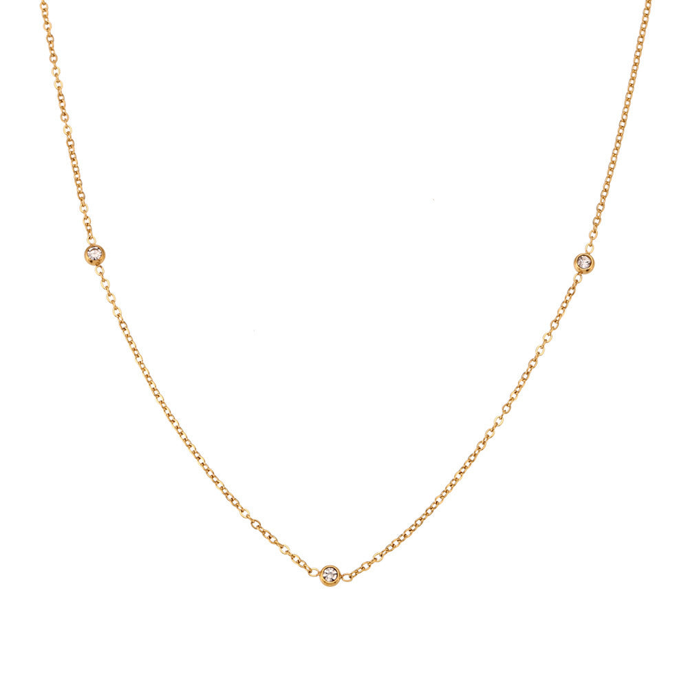 Simple Slim Gold Chain Necklace or Bracelet