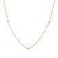 Simple Slim Gold Chain Necklace or Bracelet
