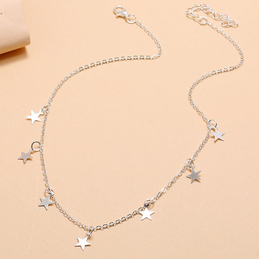 Five-Pointed Star Pendant Necklace