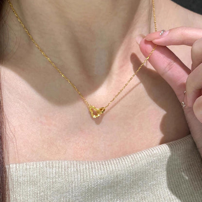 Women's Ice Gourd Pendant Necklace