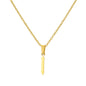 Funky A-Z Letter Pendant Necklace