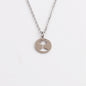 Hollow Coconut Tree Pendant Necklace