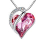 Multicolour Heart Necklaces