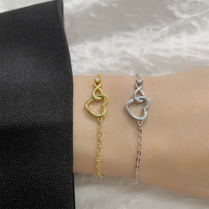Infinity Heart Bracelet