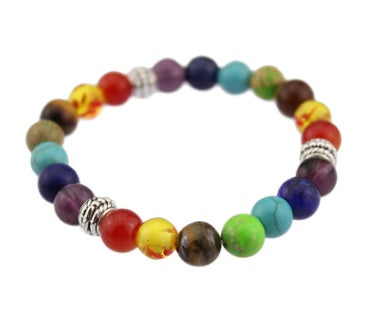 Universe Galaxy Eight Planets Beads Bracelet