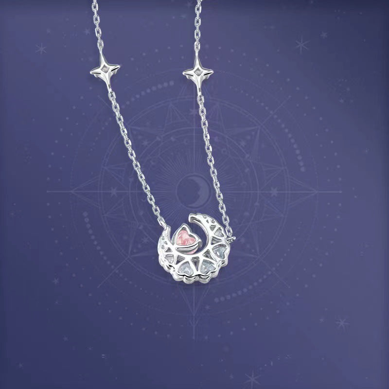 Stars and Moon Necklace