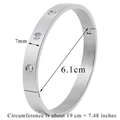 Brick Couple Titanium Steel Bracelet