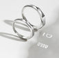 I Love You Projection Adjustable Couple Rings