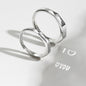 I Love You Projection Adjustable Couple Rings