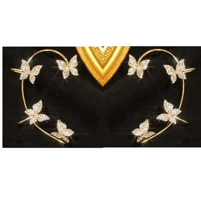 Butterfly Ear Clip 2pc