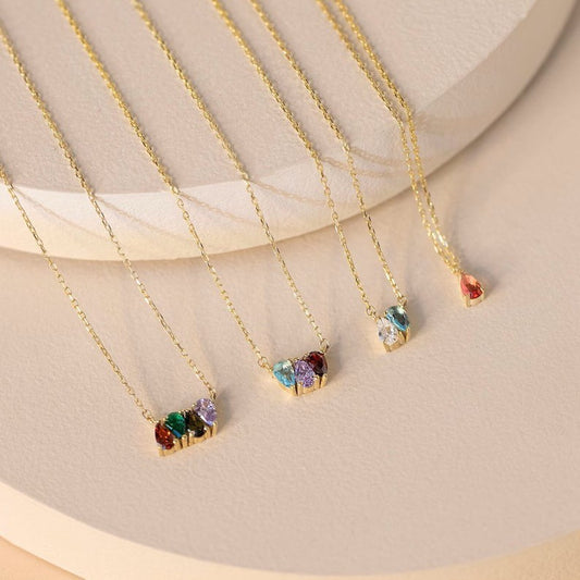 Zircon Birthstone Necklace