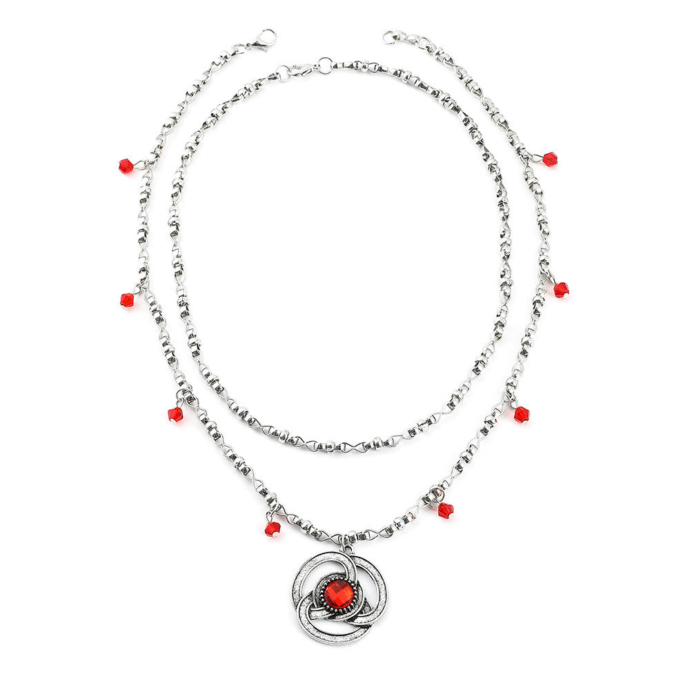 Fashion Silver Geometric Alloy Necklace
