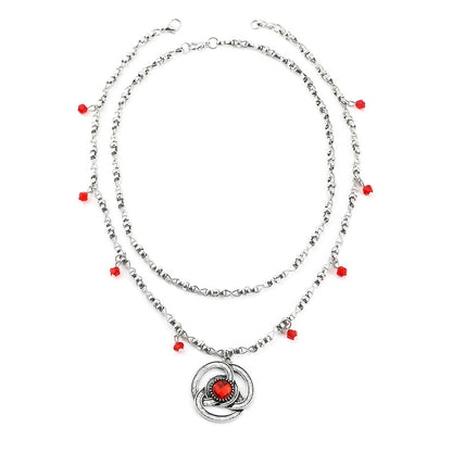 Fashion Silver Geometric Alloy Necklace