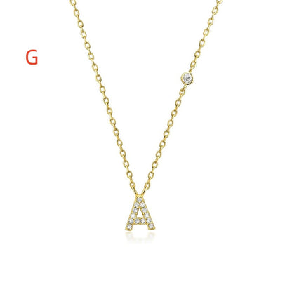 Luxury Gold A-Z 26 Letters Necklace