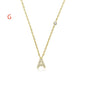Luxury Gold A-Z 26 Letters Necklace