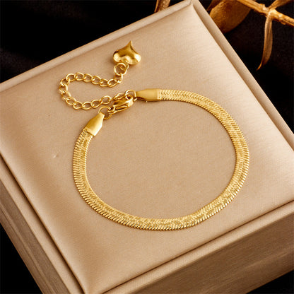 Double Layer Bracelet Gold