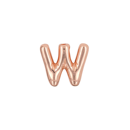 Glossy Letters Pendant Necklace