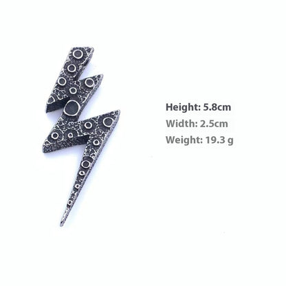 Unisex Retro Gothic Geometric Pendant Necklace