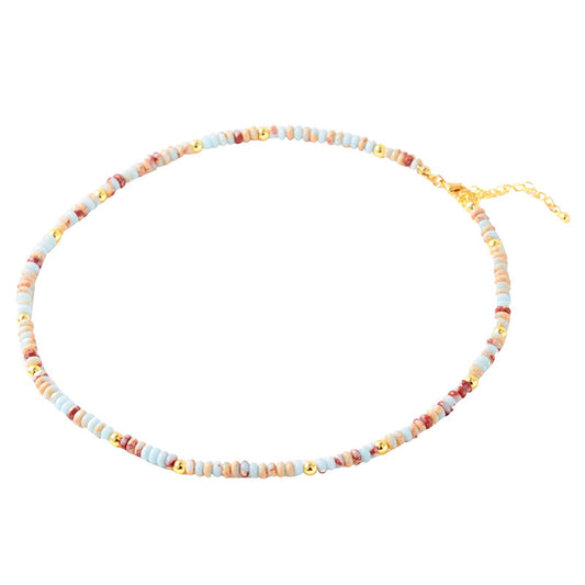 Crystal Natural Stone Beaded Necklace & Bracelet Set – 15+ Styles