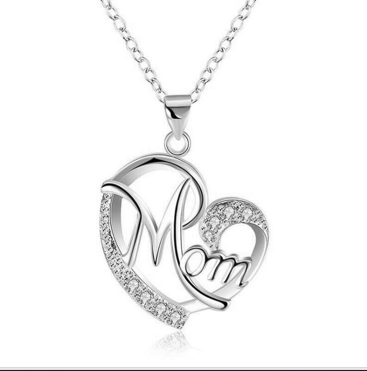 Heart Shaped Diamond Necklace