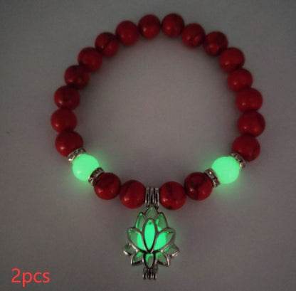 Energy Luminous Lotus Flower Bracelet