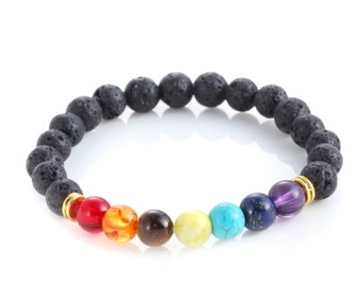 Universe Galaxy Eight Planets Beads Bracelet