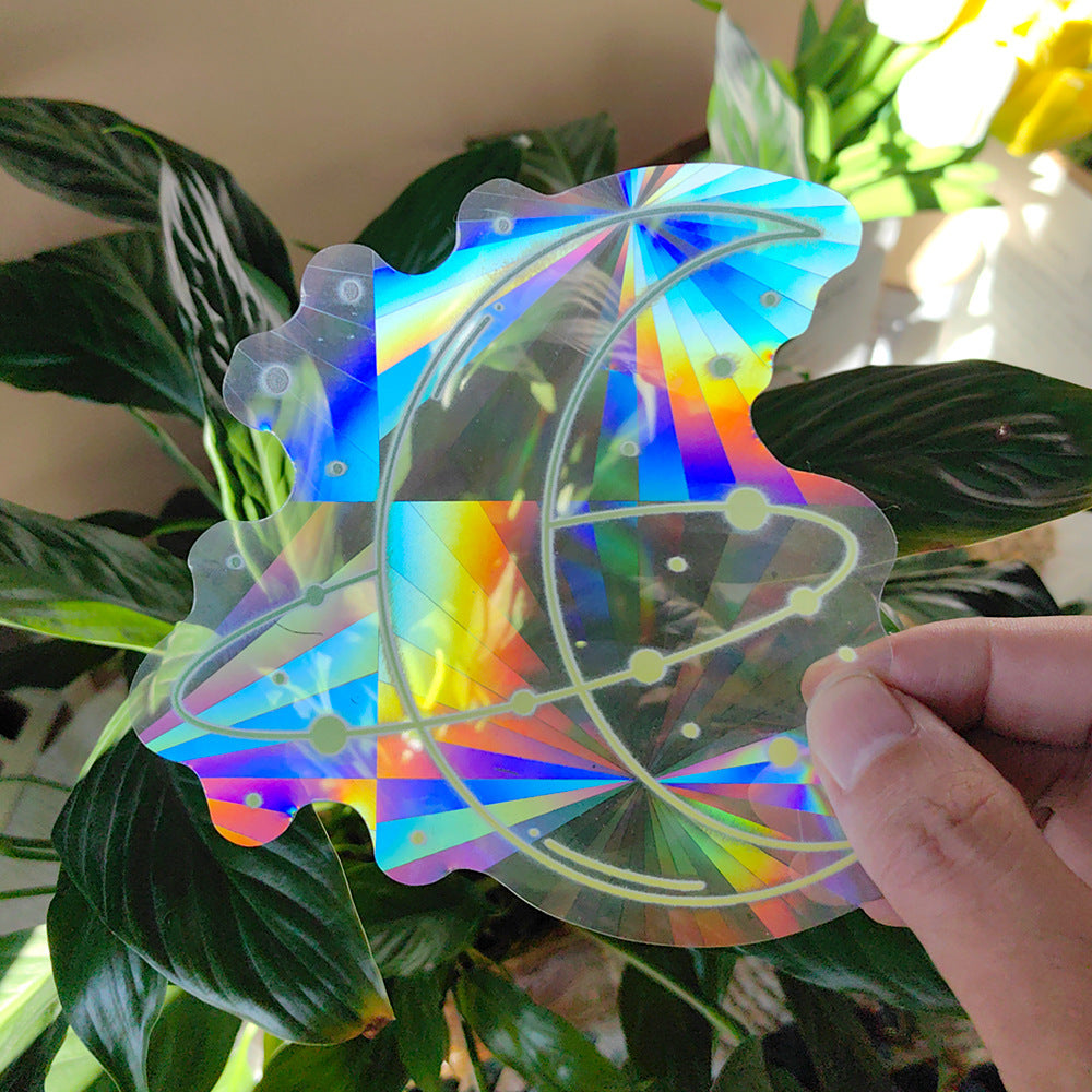 Colourful Suncatcher Rainbow Prism Glass PVC Window Film