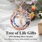 Tree of Life Necklace Hollow Pendant