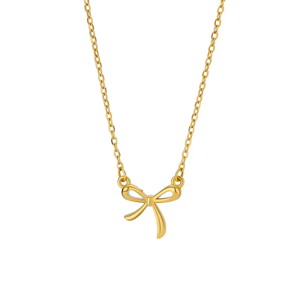 Elegant Women’s Bow Necklace