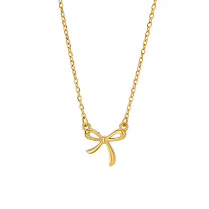Elegant Women’s Bow Necklace
