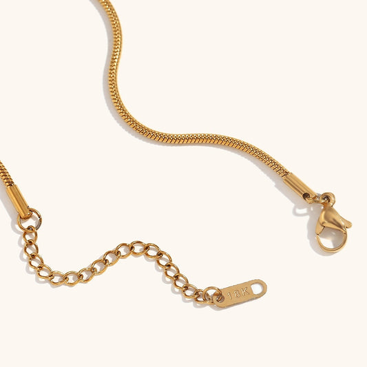 Spiral Spring Gold & Silver Necklace