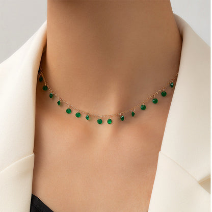 Retro Elegant Irregular Pendants Necklace