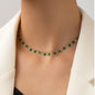 Retro Elegant Irregular Pendants Necklace