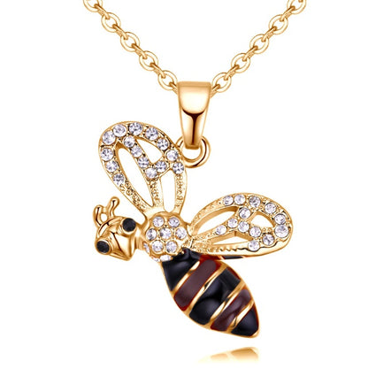 Bee Pendant Necklace