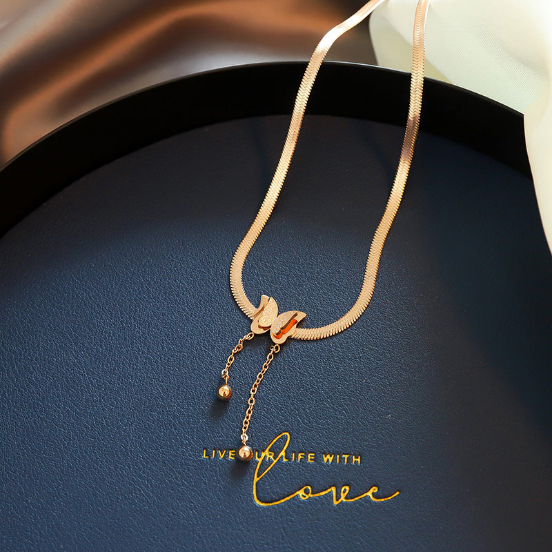 Simple Butterfly Necklace