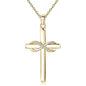 Cross with Infinity Sign Pendant Necklace