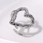 Retro Love Adjustable Ring