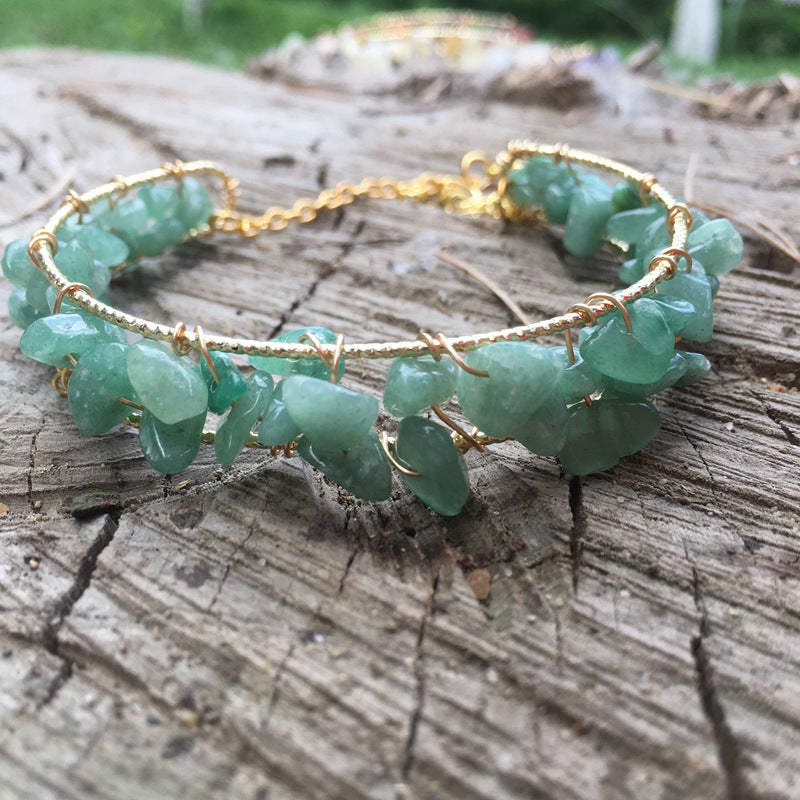 Natural Crystal Beads Bracelet