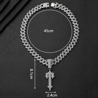 Men’s Hip Hop  Pendant and Cuban Chain